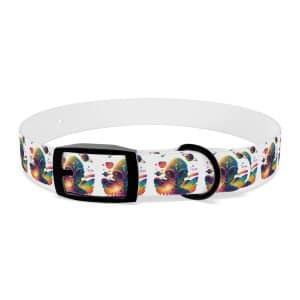 Dog Collar Psychedelic Alien