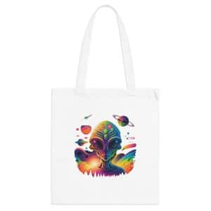 Tote Bag Psychedelic Alien