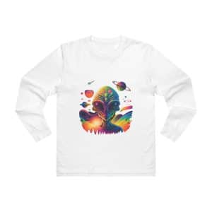 Men’s Base Longsleeve Tee  Psychedelic Alien