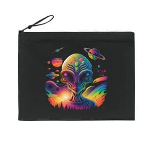 Pencil Case Psychedelic Alien