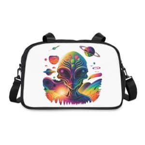 Fitness Handbag Psychedelic Alien