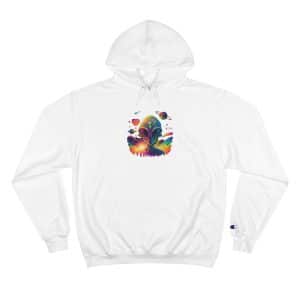 Champion Hoodie Psychedelic Alien