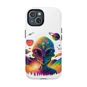 Tough Magnetic Cases Psychedelic Alien