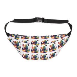 Large Fanny Pack Psychedelic Alien