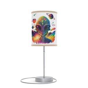 Lamp on a Stand, US|CA plug Psychedelic Alien