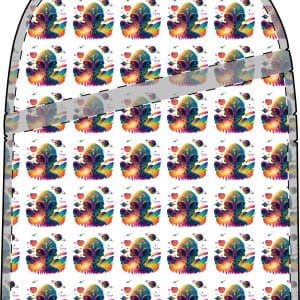 Chest Bag (AOP) Psychedelic Alien