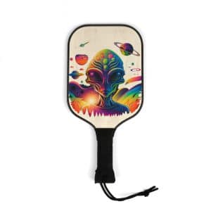 Pickleball Kit Psychedelic Alien