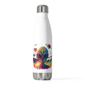 20oz Insulated Bottle Psychedelic Alien