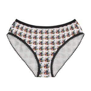 Women's Briefs (AOP) Psychedelic Alien