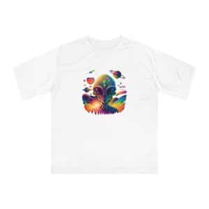 Unisex Zone Performance T-shirt Psychedelic Alien