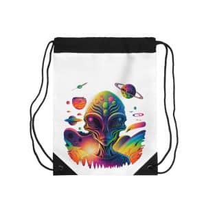 Drawstring Bag Psychedelic Alien