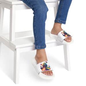 Youth Removable-Strap Sandals Psychedelic Alien