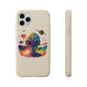 Biodegradable Cases Psychedelic Alien