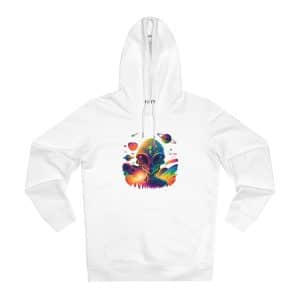 Unisex Cruiser Hoodie Psychedelic Alien