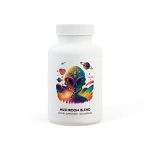 Mushroom Blend Supplement (60 Capsules) Psychedelic Alien