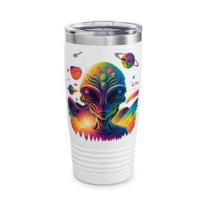 Ringneck Tumbler, 20oz Psychedelic Alien