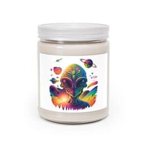 Scented Candles, 9oz Psychedelic Alien