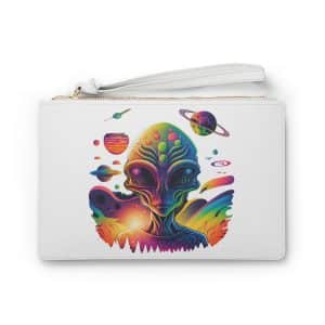 Clutch Bag Psychedelic Alien