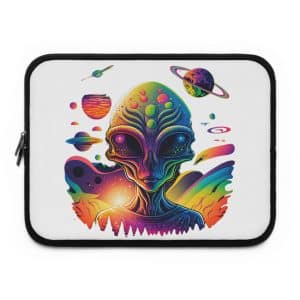 Laptop Sleeve Psychedelic Alien