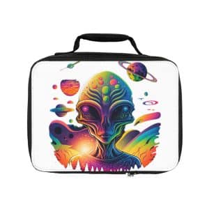 Lunch Bag Psychedelic Alien