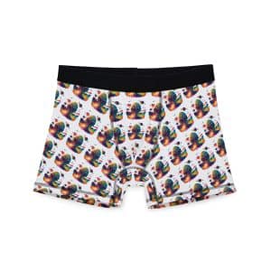 Men's Boxers (AOP) Psychedelic Alien