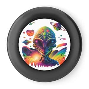 Wham-O Frisbee Psychedelic Alien