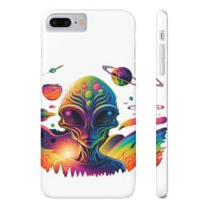 Slim Phone Cases Psychedelic Alien