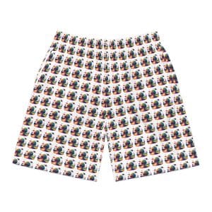 Men's Jogger Shorts (AOP) Psychedelic Alien