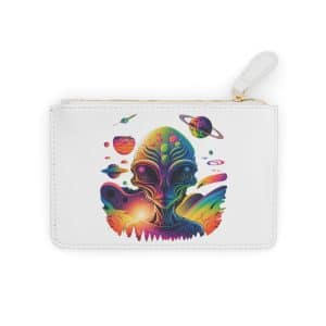 Mini Clutch Bag Psychedelic Alien