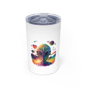 Vacuum Insulated Tumbler, 11oz Psychedelic Alien