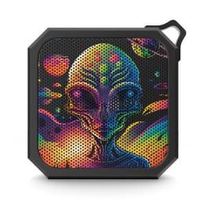 Blackwater Outdoor Bluetooth Speaker Psychedelic Alien