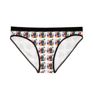 Women's Underwear (AOP) Psychedelic Alien