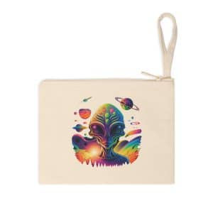 Accessory Zipper Pouch Psychedelic Alien