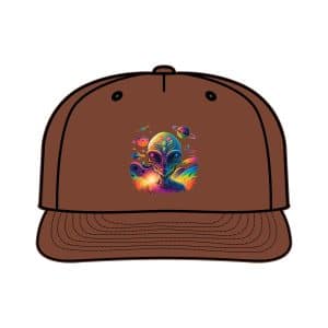 Surf Cap Psychedelic Alien