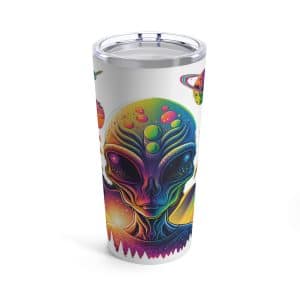 Tumbler 20oz Psychedelic Alien