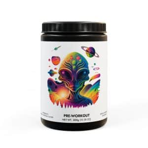 Pre-Workout Supplement, Watermelon (300g, 10.58oz) Psychedelic Alien