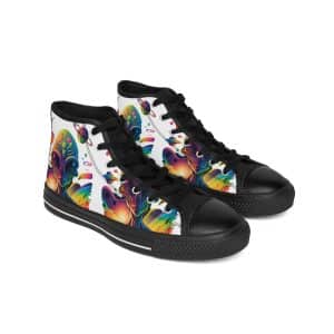 Men's Classic Sneakers Psychedelic Alien