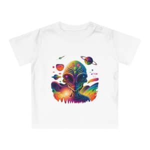 Baby T-Shirt Psychedelic Alien