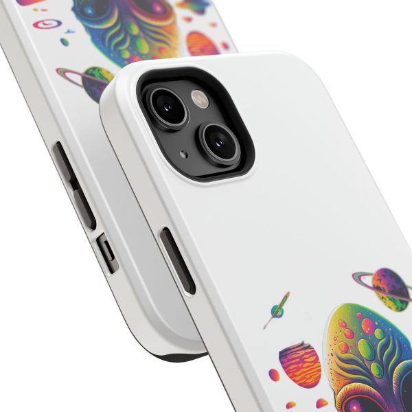 Colorful Alien Phone Case for Protection and Style, Galaxy-Themed Case, Retro Vibe Case, Unique Gift for Sci-Fi Lovers, Planet Design Case - Image 112