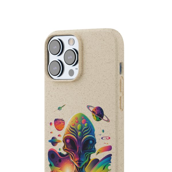 Vibrant Alien Biodegradable Phone Case | Eco-Friendly, Galaxy Inspired, Unique Gift, Trendy Phone Cover, For Space Lovers - Image 83