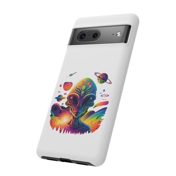Alien Galaxy Phone Case, Space Themed Tough Case for Teens, Colorful Phone Cover, Gift for Sci-Fi Lovers, Trendy Mobile Accessory - Image 88