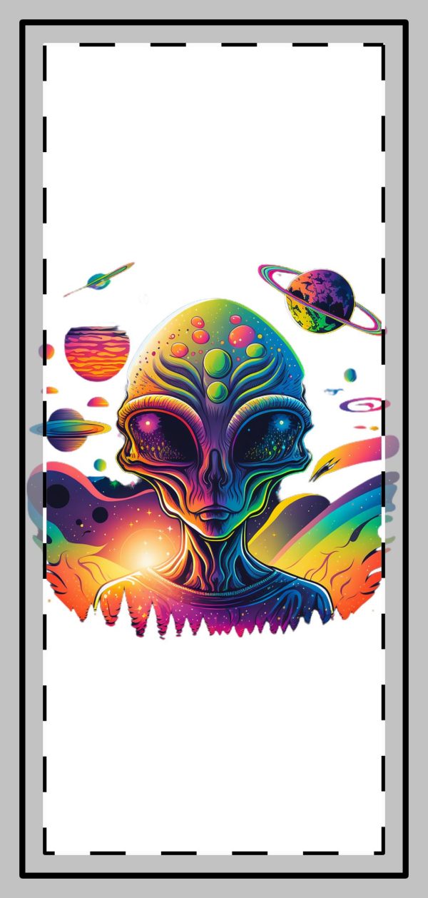 Custom Alien Shape Magnets - Colorful Decor for Home, Unique Gift, Sci-Fi Collectible, Cosmic Vibes, Science Fiction Decor, Fun [...] - Image 2