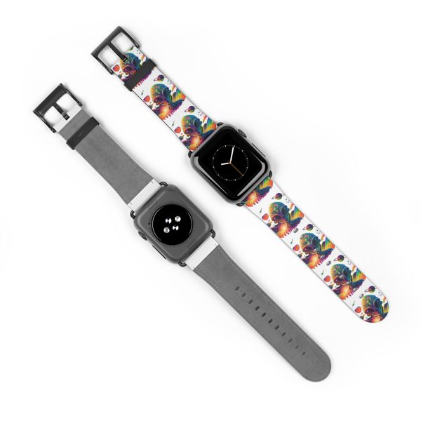 Vibrant Watch Band - Colorful Boho Design, Great for Gifts, Festivals, and Everyday Wear - Image 3