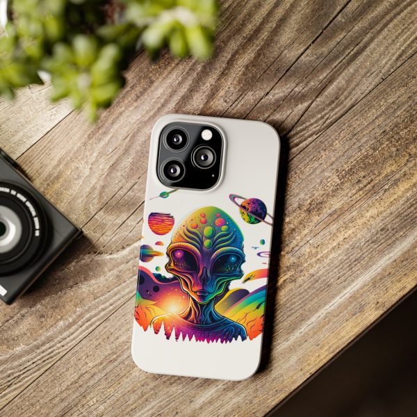 Vibrant Alien Phone Case, Cosmic Phone Cover, Space Decor, Gift for Sci-Fi Lovers, Unique Smartphone Accessory - Image 33