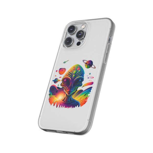 Colorful Alien Galaxy Phone Case, Cosmic Phone Cover, Unique Gift for Space Lovers, Festival Accessory, Astronaut Art Case - Image 240