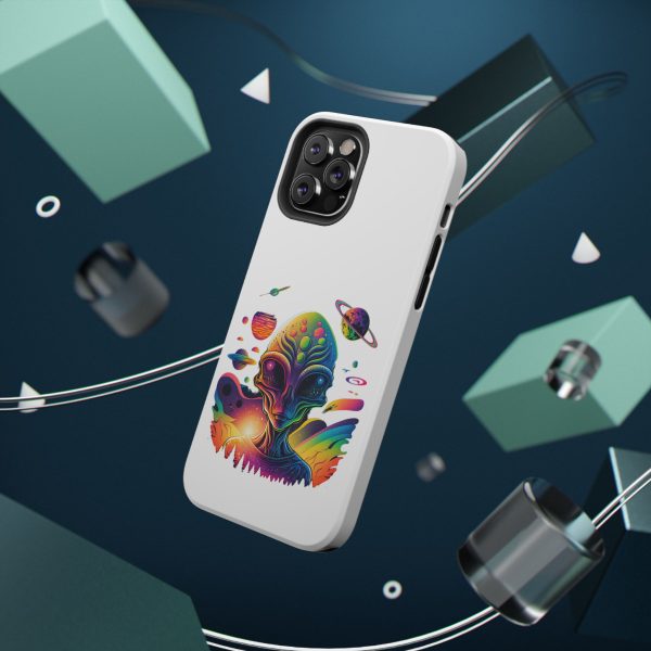Colorful Alien Phone Case for Protection and Style, Galaxy-Themed Case, Retro Vibe Case, Unique Gift for Sci-Fi Lovers, Planet Design Case - Image 42