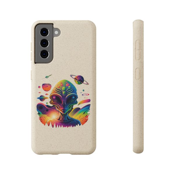 Vibrant Alien Biodegradable Phone Case | Eco-Friendly, Galaxy Inspired, Unique Gift, Trendy Phone Cover, For Space Lovers - Image 113