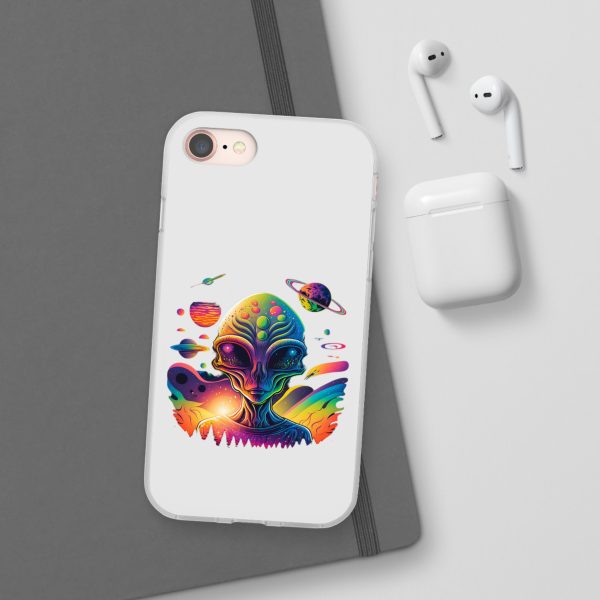 Colorful Alien Galaxy Phone Case, Cosmic Phone Cover, Unique Gift for Space Lovers, Festival Accessory, Astronaut Art Case - Image 97