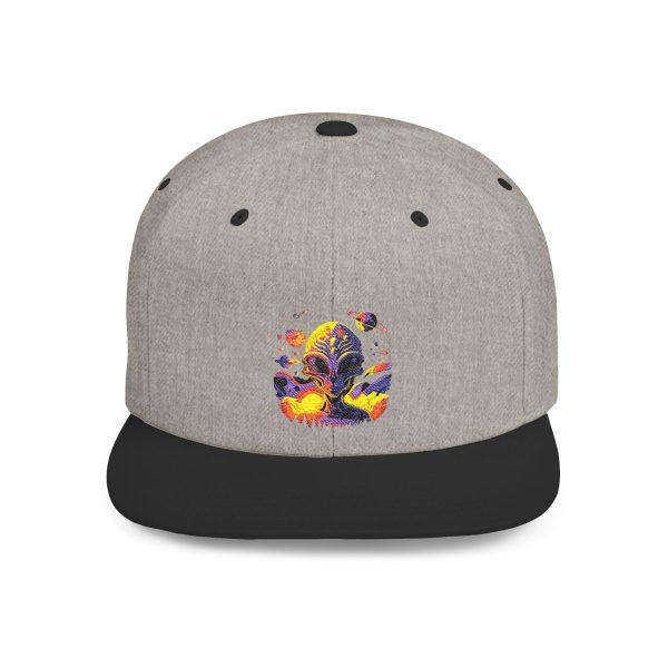 Vibrant Graphic Snapback Hat - Trendy Streetwear Cap for Outdoor Adventures, Casual Fashion, Gift Ideas, Summer Festivals, Everyday Wear - Image 34