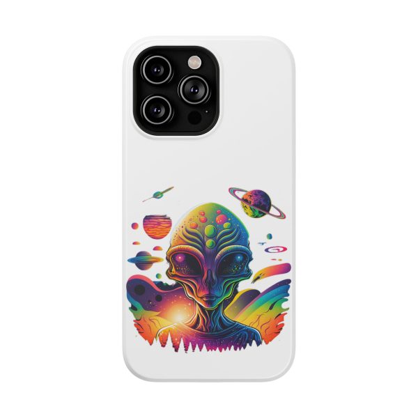 Colorful Alien Phone Case for Protection and Style, Galaxy-Themed Case, Retro Vibe Case, Unique Gift for Sci-Fi Lovers, Planet Design Case - Image 119
